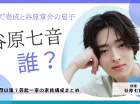 谷原七音の父親と母は誰？芸能一家の家族構成まとめ